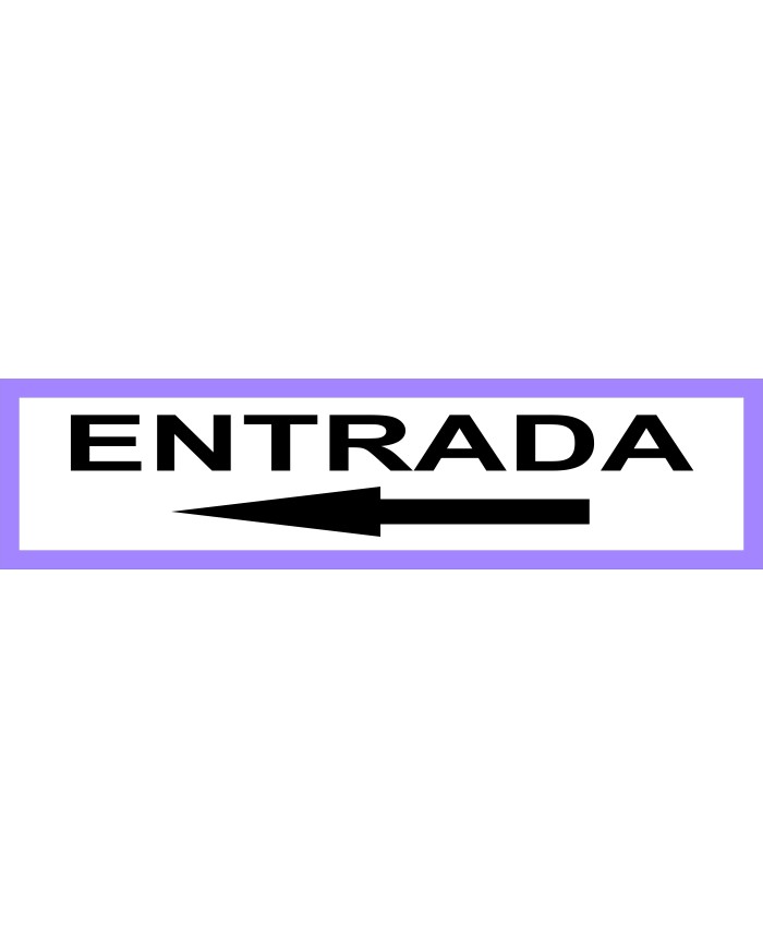 Pancarta Entrada 200x50 cm. pvc Pancarta Entrada 200x50 cm. pvc