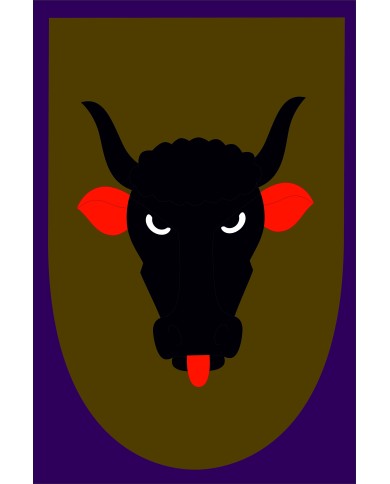 Bandera medieval modelo 16