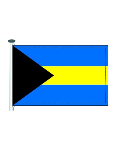 Bandera Bahamas 10 x 15 cm. Bandera Bahamas 10 x 15 cm.