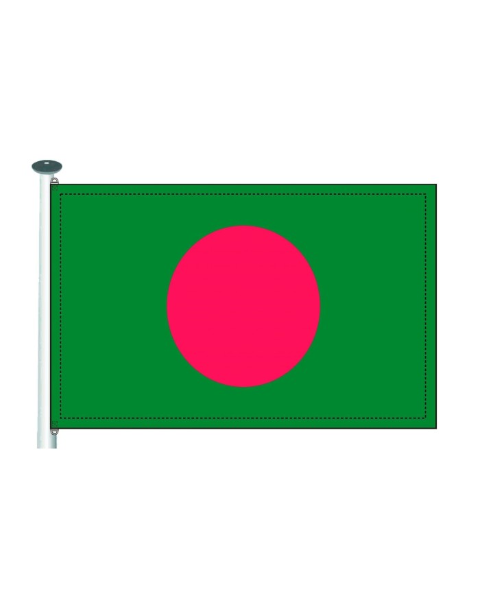 Bandera Bangladesh 10 x 15 cm. Bandera Bangladesh 10 x 15 cm.