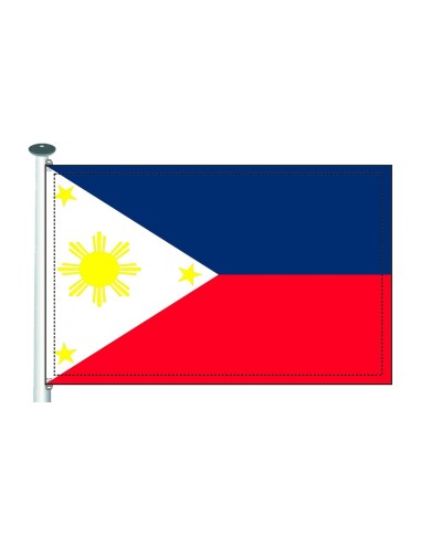 Bandera Filipinas 10 x 15 cm. Bandera Filipinas 10 x 15 cm.