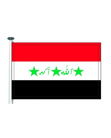 Bandera Irak 10 x 15 cm. Bandera Irak 10 x 15 cm.