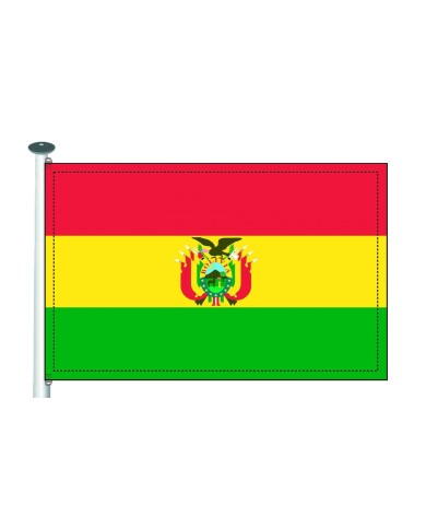Bandera Bolivia 10 x 15 cm. Bandera Bolivia 10 x 15 cm.