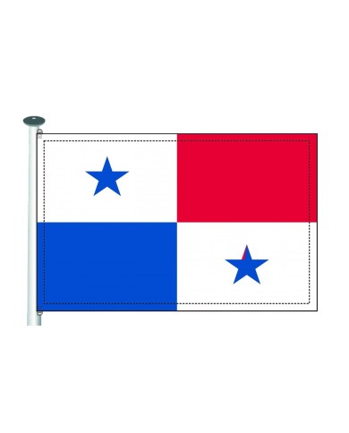Bandera Panamá 10 x 15 cm. Bandera Panamá 10 x 15 cm.