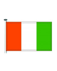 Bandera Costa de Marfíl 10 x 15 cm. Bandera Costa de Marfíl 10 x 15 cm.