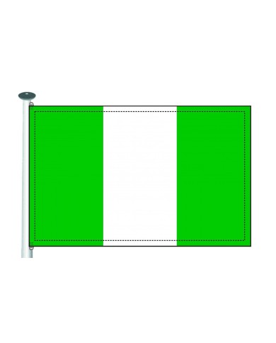 Bandera Nigeria 10 x 15 cm. Bandera Nigeria 10 x 15 cm.