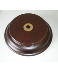 Base de madera y dos mástiles de madera en V 220 cm.  Base de madera y dos mástiles de madera en V 220 cm.