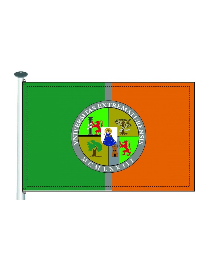 Bandera Universidad de Extremadura