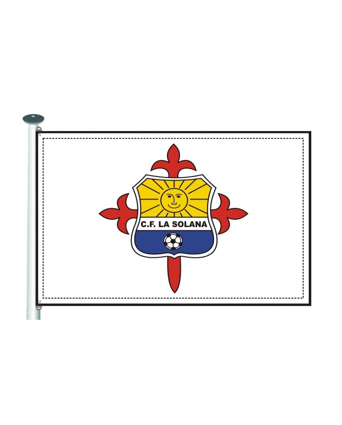 Bandera C.F. La Solana