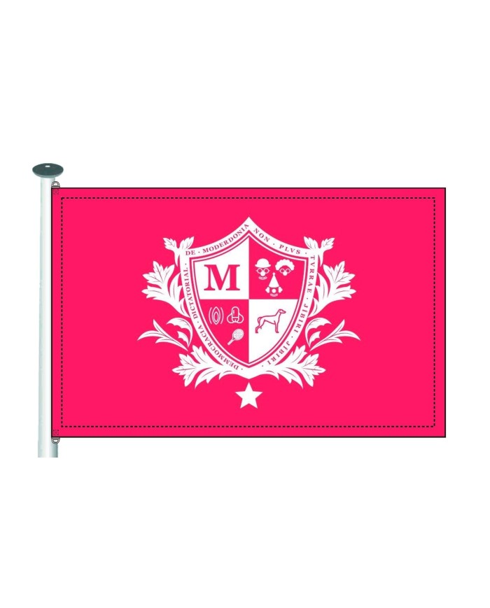 Bandera Escudo de Moderdonia Bandera Escudo de Moderdonia