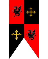 Bandera Medieval Modelo 28 Bandera Medieval Modelo 28