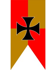 Bandera Medieval modelo 38