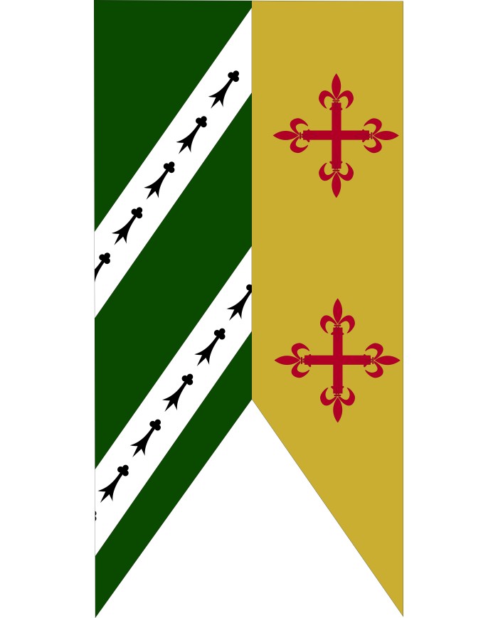 Bandera Medieval Modelo 51