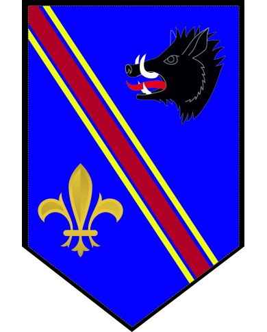 Bandera Medieval modelo 55