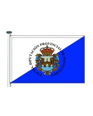 Bandera Diputación de Pontevedra Bandera Diputación de Pontevedra