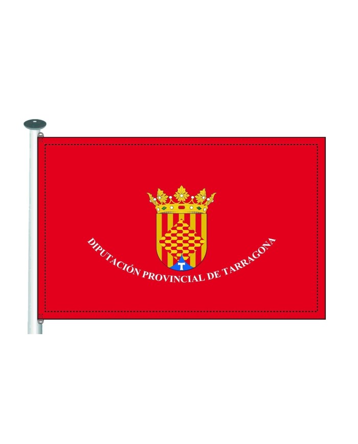 Bandera Diputación de Tarragona Bandera Diputación de Tarragona