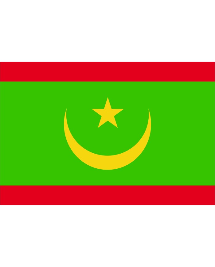 Bandera Mauritania nueva Bandera Mauritania nueva