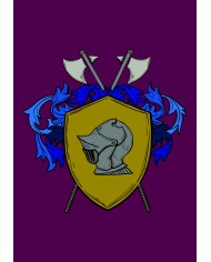 Bandera Medieval modelo 58