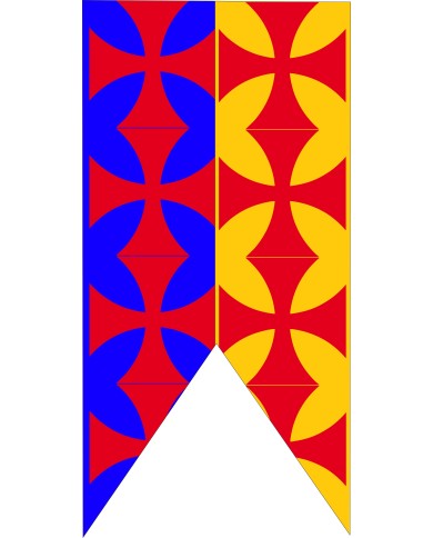 Bandera Medieval modelo 62
