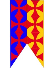 Bandera Medieval modelo 62