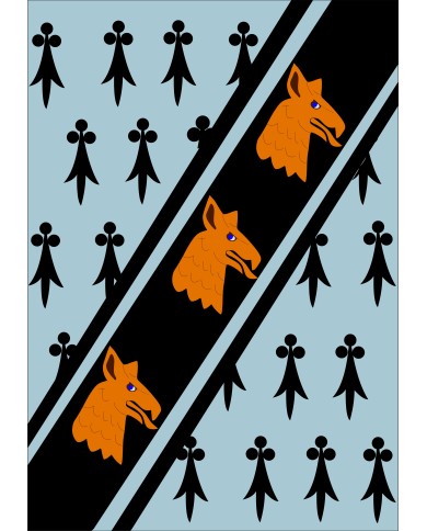 Bandera Medieval modelo 73