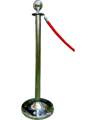 Separador base cónica plateado con bola Separador base cónica plateado con bola