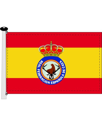 Bandera Federación Española de Caza Bandera Federación Española de Caza
