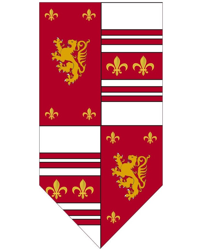 Bandera Medieval modelo 87