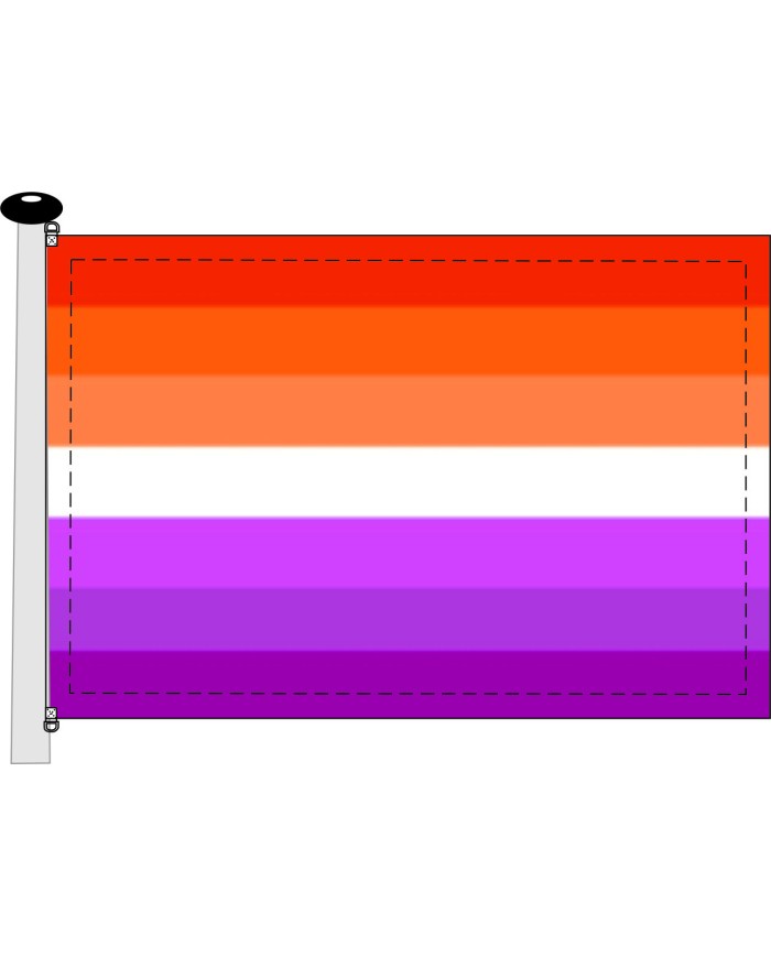 Bandera Orgullo Lésbico