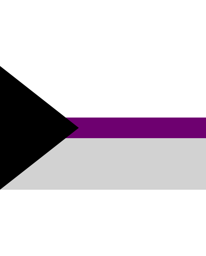 Bandera orgullo demisexual