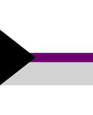 Bandera orgullo demisexual