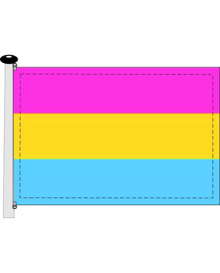 Bandera Orgullo Pansexual
