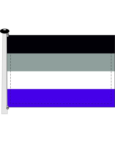 Bandera Orgullo Asexual Bandera Orgullo Asexual