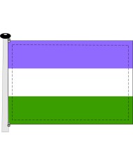 Bandera del Orgullo Genderqueer