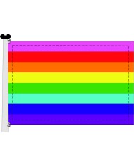 Bandera LGTBIQA+ Racial inclusiva Bandera LGTBIQA+ Racial inclusiva
