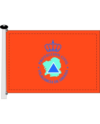 Bandera Protección Civil Vilagracia de Arousa Bandera Protección Civil Vilagracia de Arousa